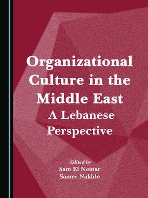 cover image of Organizational Culture in the Middle East